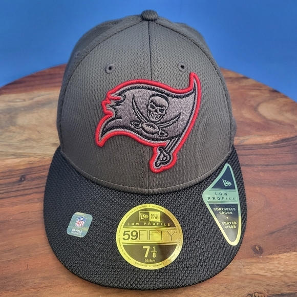 Tampa Bay Buccaneers Baseball Cap Low Profile Hat Fitted Size 7 1/8 New - Picture 11 of 12
